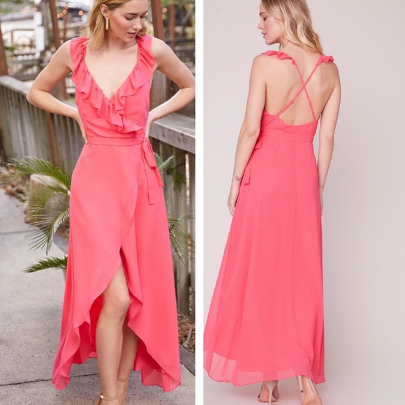 rsvp by bb dakota formation maxi dress